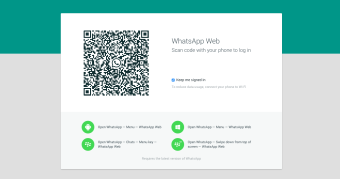 whatsapp for laptops free download