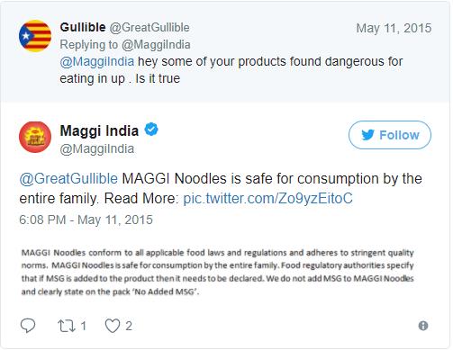 Maggi noodles ORM