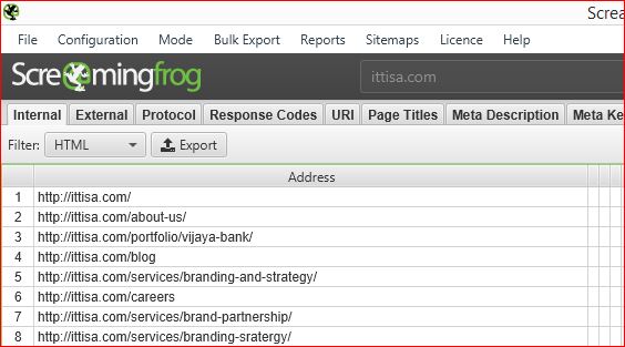 screaming frog seo tool