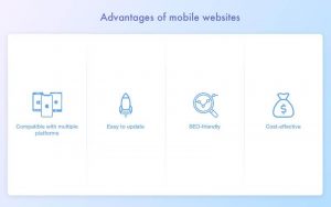 advantages of mobile websites