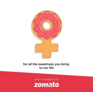 Zomato Happy Women's day