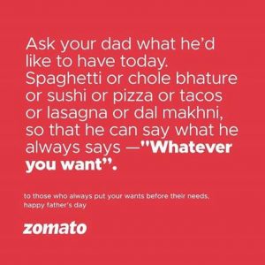 zomato campaign on social media