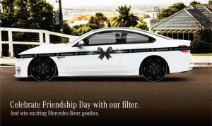 Mercedes Benz friendship post