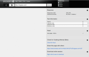 Browseo SEO Tool