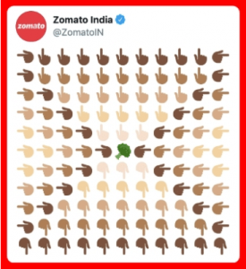 Zoom India emoji post